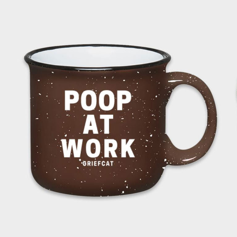 "Poop At Work" Mug