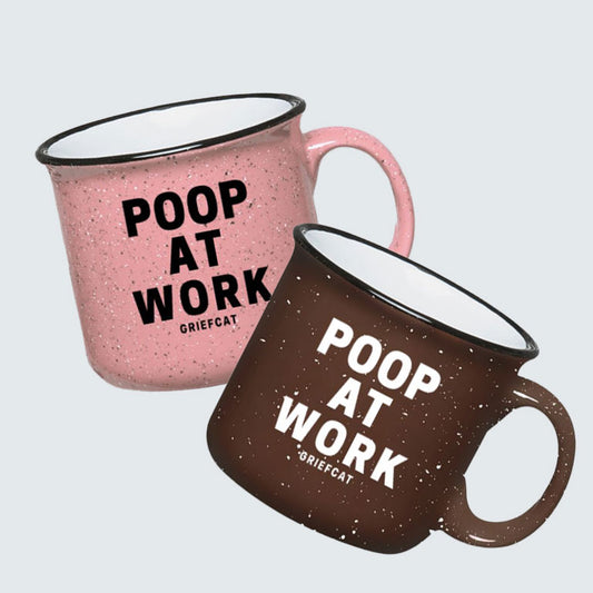 "Poop At Work" Mug